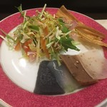豆富懐石 猿ヶ京ホテル - 豆富屋で作る蒟蒻四種・高原野菜
