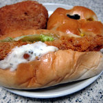 アサカベーカリー - まんぞく!　エビフライ　１３０円