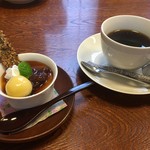 季節料理 游心 - デザート+珈琲