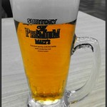 王寿庵 - サントリー・ザ・プレミアム・モルツ
      生ビール (中)
      ３９０円