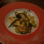 CARO FORESTA ELFO - キンキのポアレ。