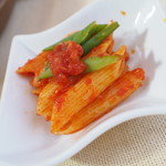 CARO FORESTA ELFO - 朝ごはんのパスタ。