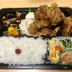 魚処 たつ屋 - オリジナルとり天弁当580円