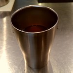 高崎はた山 - 【2017.3.22(水)】お冷の麦茶