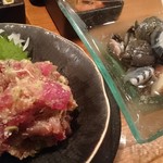 Nijiiro - カツオのなめろう、そしてながらみとかいう謎の貝