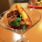 レスフェル - ブリオッシュのフレンチトースト＆チョコアイス