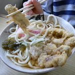 シャコ丼の店 - シャコ天ぷらうどん