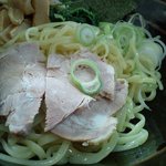 たま家 - 醤油付け麺（中）¥７５０