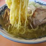 幸龍 - 塩ラーメンの麺