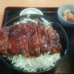 Ajidokoro Miyoshi - ソースカツ丼の拡大画像です。