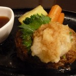 話食庵 - ハンバーグ和風おろしソース