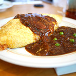 キッチン欧味 - オムライス　デミグラス