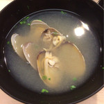 日本橋蛎殻町 すぎた - 浅利のお味噌汁