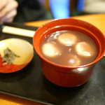 甘味処 相生 - 白玉ぜんざい