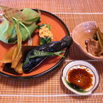 千松しま - これも取分けて戴きます。