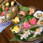 千松しま - お造りが豪快にど～んと。