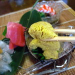 千松しま - この海胆。すごい身厚で口の中でトロケル…