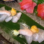 千松しま - 金次郎鰈(アップ)。