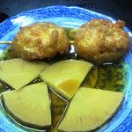 上田温酒場 - ｢たけのこ､やさいボール｣