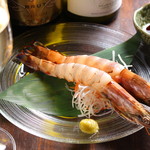 日本產特大對蝦刺身 (2只)