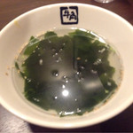 Gyuukakubyuffe - ワカメスープ
