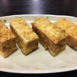 居酒屋ゆがふう - 島豆腐¥500(?)