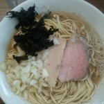 Menya Mankai - 煮干しそば（大盛り）８００円