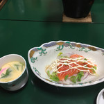 鹿鳴館 - 夕食 サーモンカルパッチョ