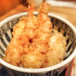 たばちょ - 海老と野菜の天丼