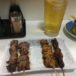 赤城 - お任せ串4本