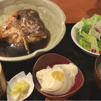 魚感うえさき - 煮魚ランチ1000円