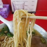 中華そば　まるせい - 中細麺