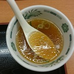 日高屋 - スープ