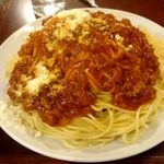 珈琲店ぴーぷる - ミートソース スパゲティ