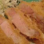 特ロースかつ断面