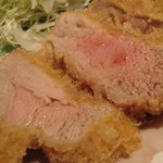 特ヒレかつ断面