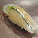 鮨匠 のむら - さより（握り）