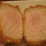 フリッツ - 沖縄・寿豚ロースカツ断面