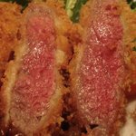 フリッツ - 特撰ビーフカツ断面