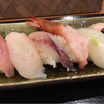 大将寿司 - 寿司お勧め８貫1.000円