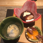 シャンパン&ワインと熟成鮨 Rikyu - 前菜