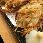 ばんじょう - 新たまねぎとしら魚のかき揚げ