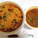 SPICY CURRY 魯珈 - 限定カレー（シーフードカレー　＋　ラッサムスープ）