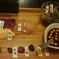 ツキと寿っぽん - すっぽんお造り盛合せ