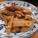 立ち呑み しゅう - 自家製メンマピリ辛炒め