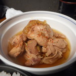 居酒屋 梵 - 若鶏と大根の煮物