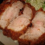 恵比寿亭 - 特選ロースかつ断面