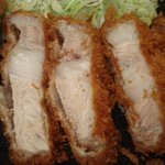 むさしや 芝大門店 - 極上ロース断面