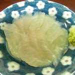 政屋 - 釣り上手な常連さんからのサービス(ショウサイフグ)