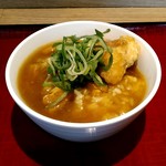 麺家 - 鶏天ｶﾚｰ丼(ﾐﾆ)